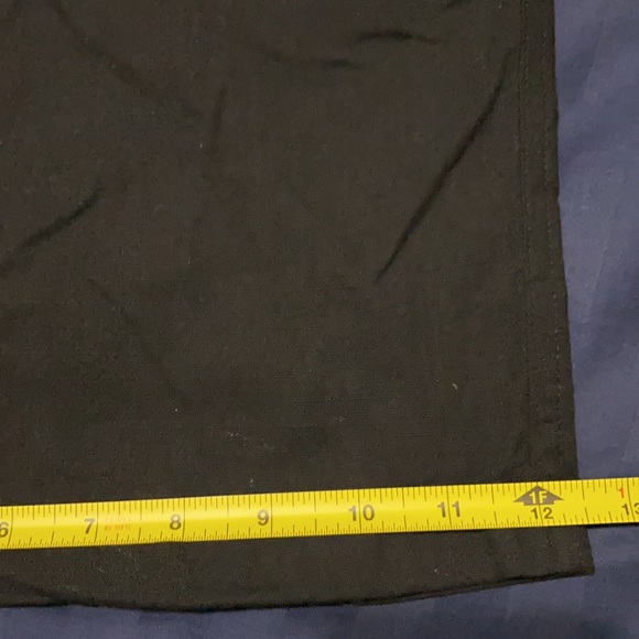 Women’s black cotton/linen shorts, Size XL - Picture 5 of 8